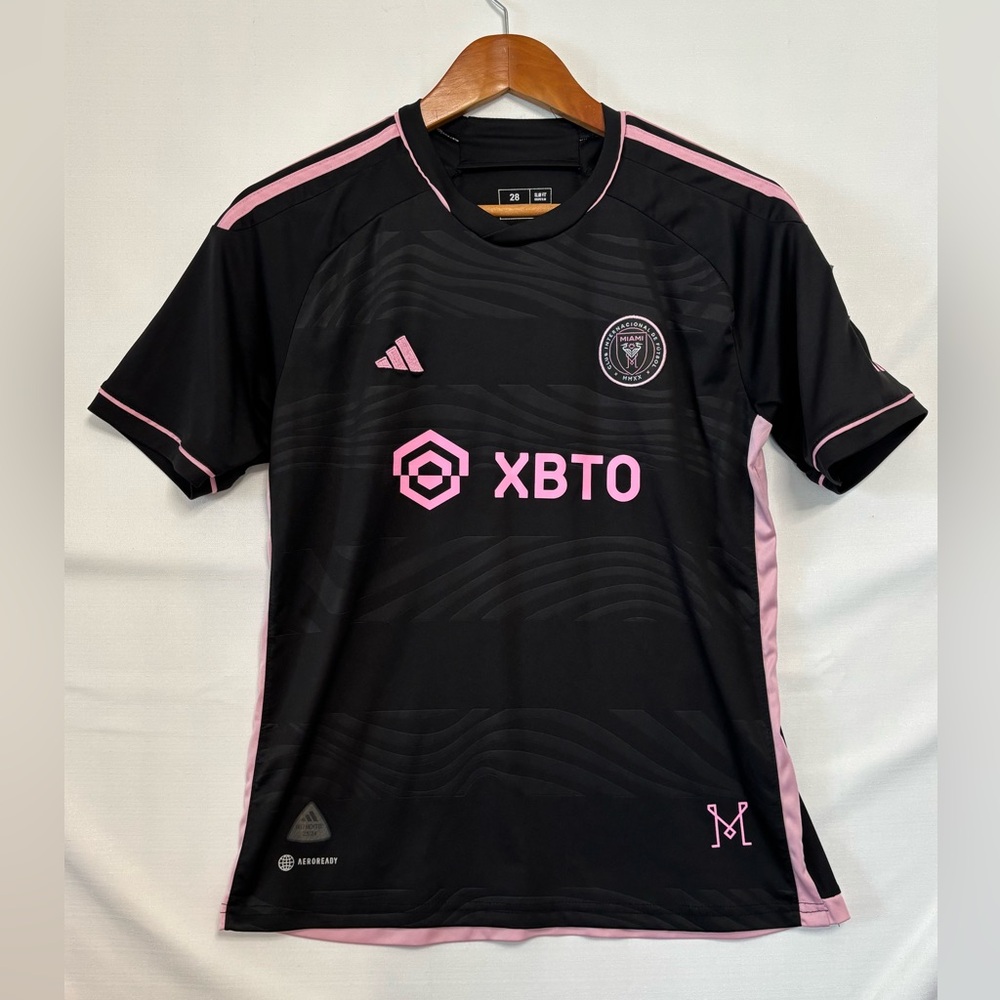ADIDAS Inter Miami Messi Jersey in Black and Pink Size 28